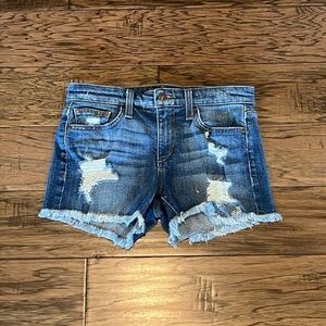 Joe’s Jeans Cut Off Shorts Mid Rise Size 25